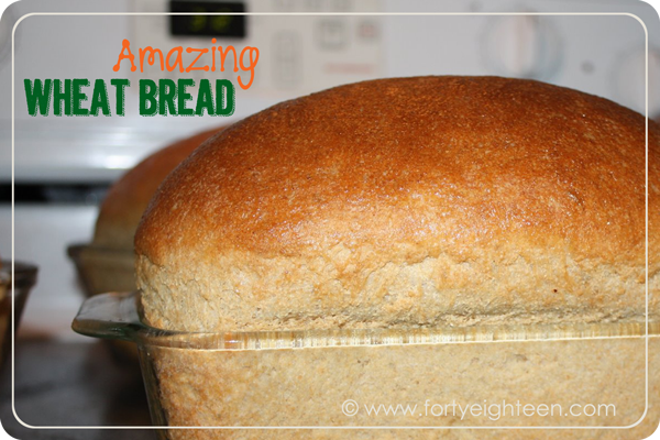 Amazing Supermom Wheat Bread | Forty Eighteen #wheat #bread