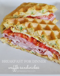 I love how creative people get with their waffles! So many fun ideas for breakfast, lunch, AND dinner.