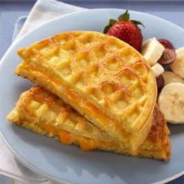 I love how creative people get with their waffles! So many fun ideas for breakfast, lunch, AND dinner.