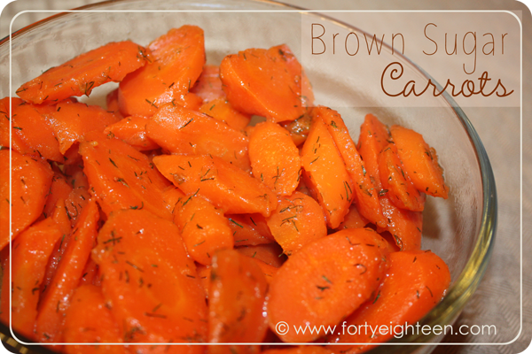 These are the cooked carrots my kids beg for. They're so good and so easy! | fortyeighteen.com