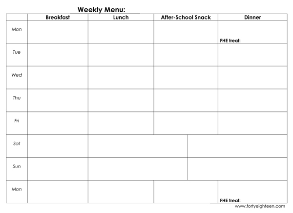 weeklymenu