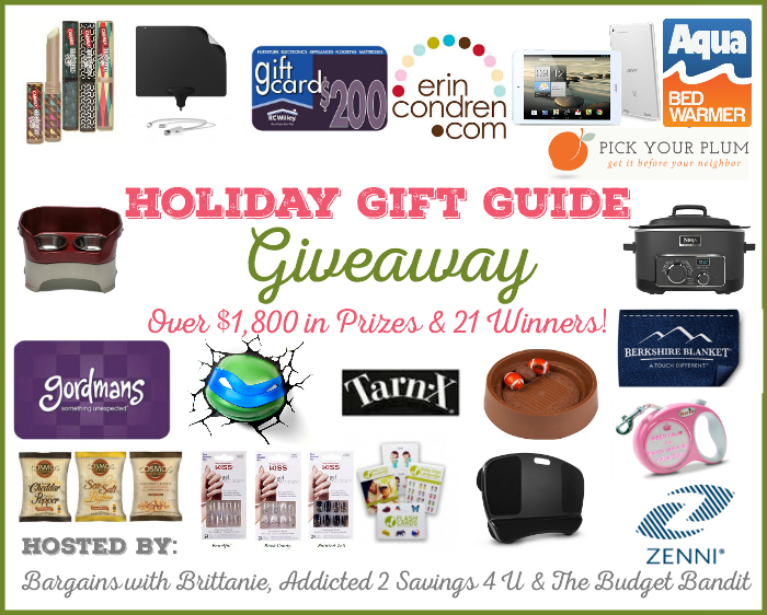 holiday gift guide giveaway