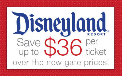 Disneyland discount 2016