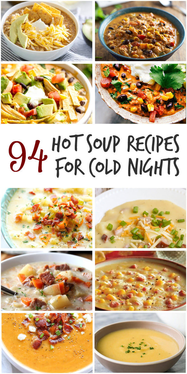 As soon as fall hits, I'm ready for soup. This one post could last me all winter with all of these fabulous soups!!